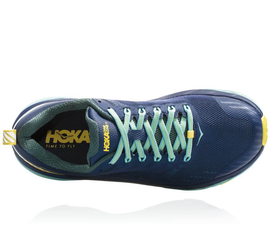 Hoka One One Trainers Womens Blue - Challenger ATR 5 - 16328TDYI